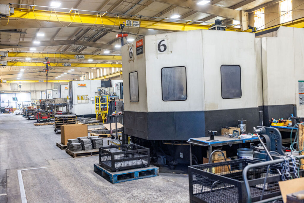 The CNC Machine Shop.